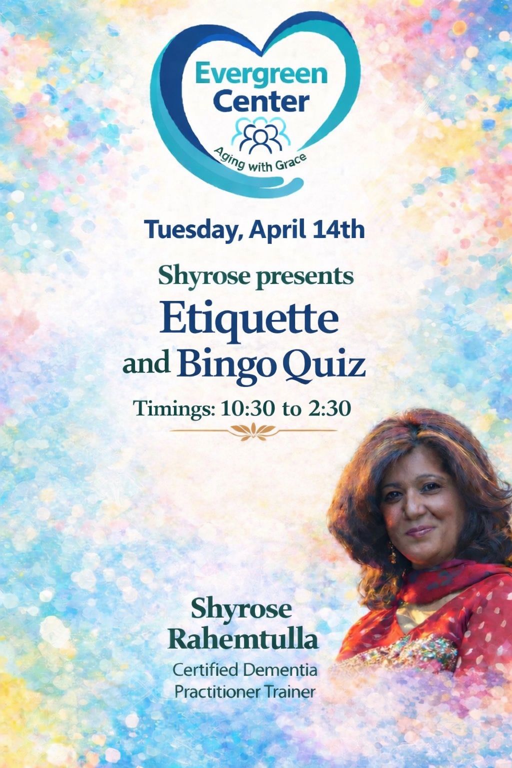 Shyrose presents Etiquette and Bingo Quiz
